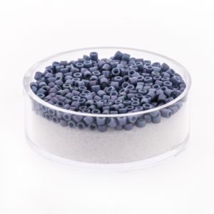 hochw. jap. Delica Beads steel blue luster matt 2,2 mm 4 gr 9664-1094 4016490533337  