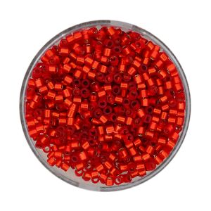 hochw. jap. Delica Beads silverlined light red 2,2 mm 7 gr 9664-1124 4016490533481  