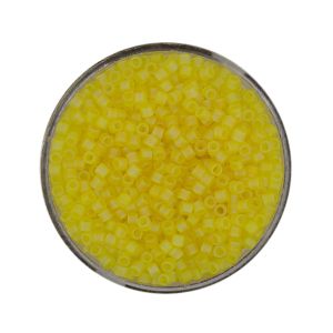 hochw. jap. Delica Beads yellow AB matt 2,2 mm 7 gr 9664-1144 4016490533542  