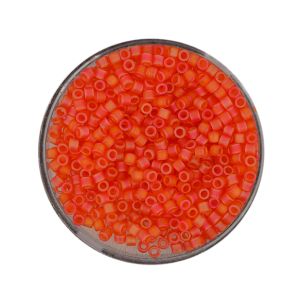 hochw. jap. Delica Beads orange matt AB 2,2 mm 7 gr 9664-1154 4016490533573  