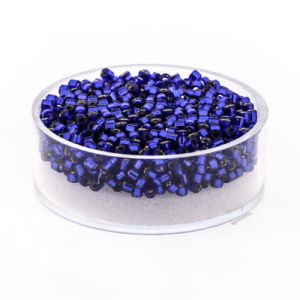 hochw. jap. Delica Beads silverlined dark blue 2,2 mm 9 gr 9664-274 4016490532583  