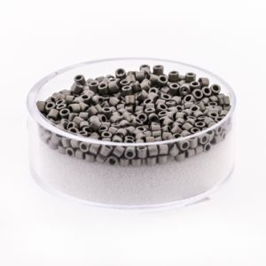 hochw. jap. Delica Beads platinfb. matt 2,2 mm 4 gr 9664-534 4016490533122  