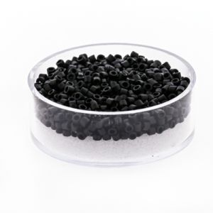 hochw. jap. Delica Beads black matt 2,2 mm 7 gr 9664-604 4016490533092  