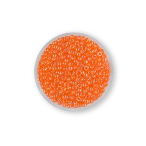 Jap. Miyukirocailles transparent matt orange rainbo 2,5 mm 12 gr 9674-184 4016490813118  