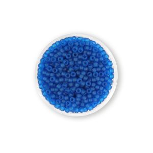 Jap. Miyukirocailles transp.matt capri blue 2,5 mm 12 gr 9674-474 4016490813927  