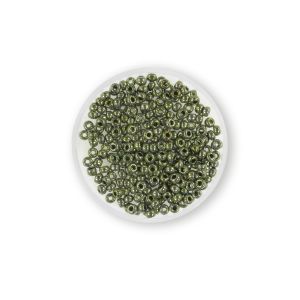 Jap. Miyukirocailles metallic olivine 2,5 mm 5 gr 9674-564 4016490814160  