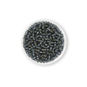 Jap. Miyukirocailles silverlined black diamond 2,5 mm 12 gr 9674-814 4016490815037  