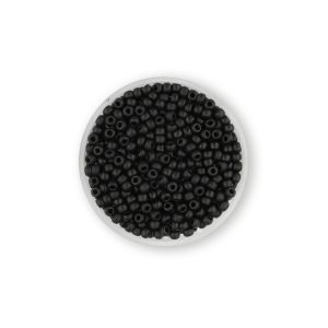 Jap. Miyukirocailles matt black 2,5 mm 12 gr 9674-834 4016490815112  