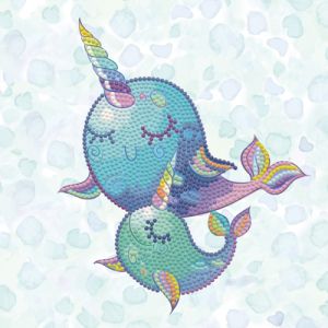 DIAMOND DOTZ BOX Narwhal Dreams 22x22x2,5 cm 2Box DBX-008 4895225918720  