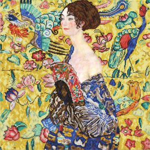 DIAMOND DOTZ Lady with Fan (Klimt) 67 x 67 cm 1St DD13-028 4895225921584  