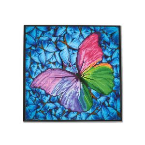 DIAMOND DOTZ Flutter by Pink mit schwarzem Rahmen 31,70 x 31,70 cm 1St DDK5-015 4895225911721  