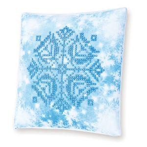DIAMOND DOTZ Kissen Snowflake Pillow 18x18 cm 2St DDP2-031 4897073242316  
