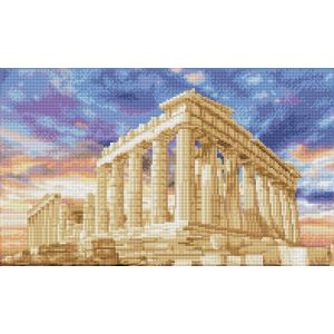 DIAMOND DOTZ SQUARES Parthenen Temple, Acropolis, Athens, Gre 31x52 cm DQ12-009 4895225926664  