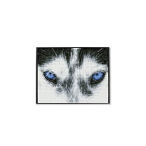 DIAMOND DOTZ SQUARES Mystic Husky mit schwarzem Rahmen 20,3x26 cm DQK7-004 4895225918126  