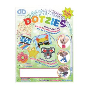 DIAMOND DOTZ DOTZIES Diamond Art Kit grün 2St DTZ10-003 4897073245355  
