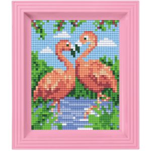 Pixel Geschenkverpackung Flamingos 1St P31442 8718468431442  