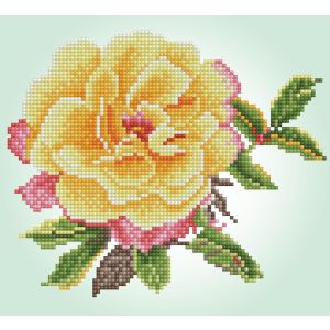 SIMPLY DOTZ Watercolour Rose 25x23 cm SD2-402 4895225925445  