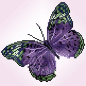 SIMPLY DOTZ Whisper Purple 23x23 cm SD2-403 4895225925452  