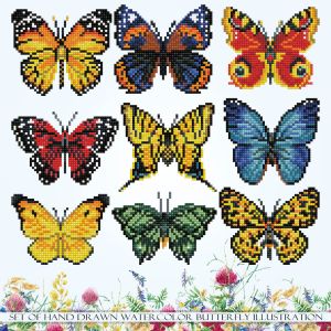 SIMPLY DOTZ Butterfly Showcase 41x41 cm SD6-404 4895225925780  