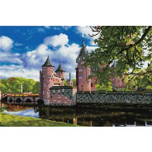 SIMPLY DOTZ De Haar Medieval Castle, Holland 52x34,5 cm SD8-402 4895225925858  