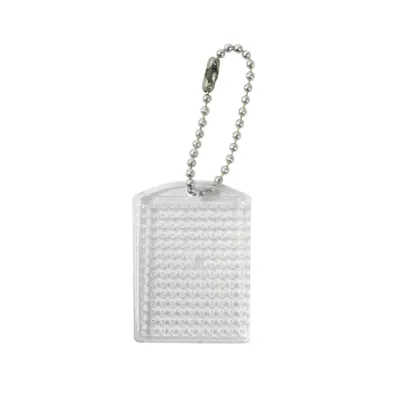 Pixel Medaillon mit Kette transparent