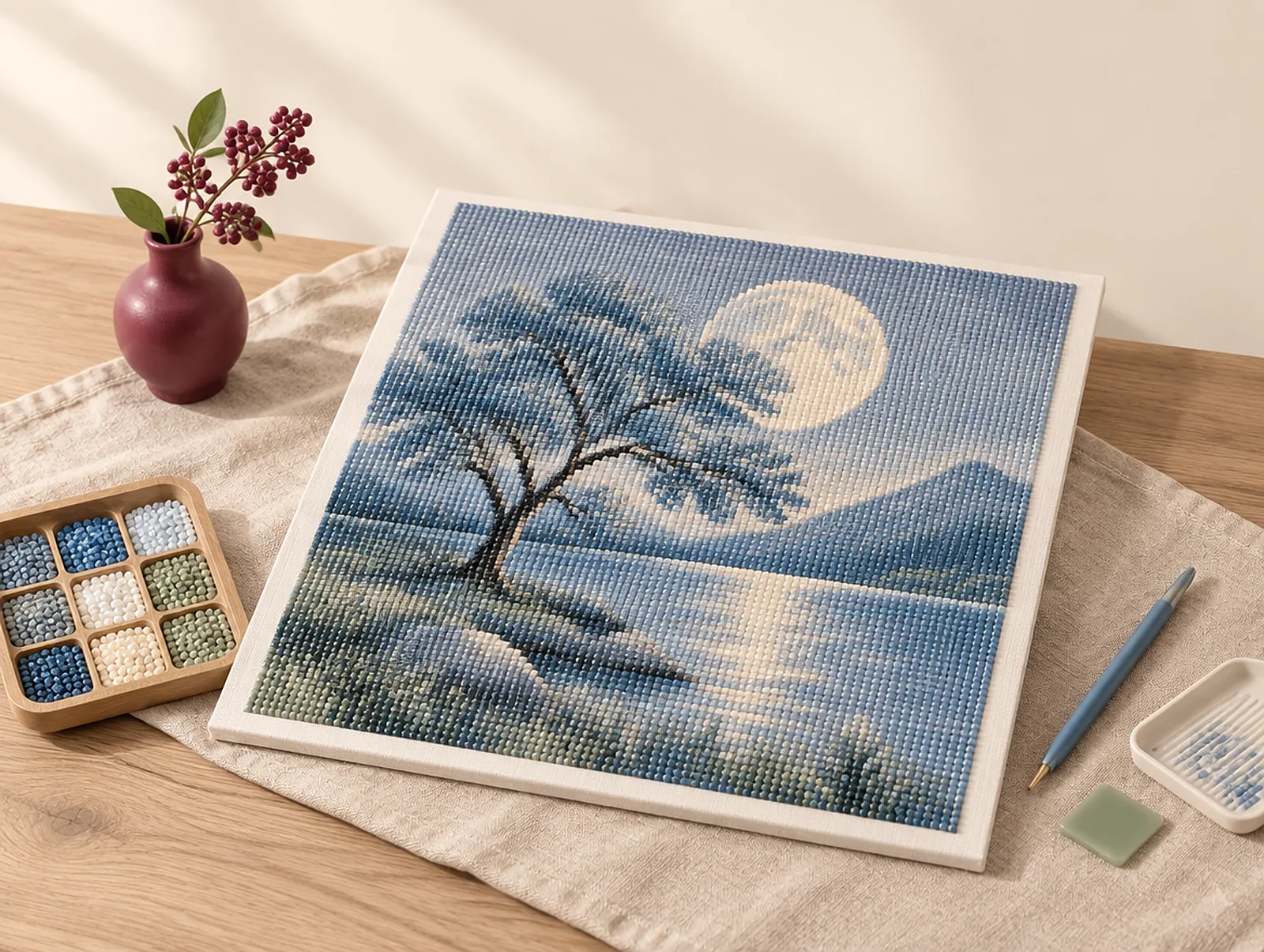 KI-generiertes Bild: LANDSCHAFT