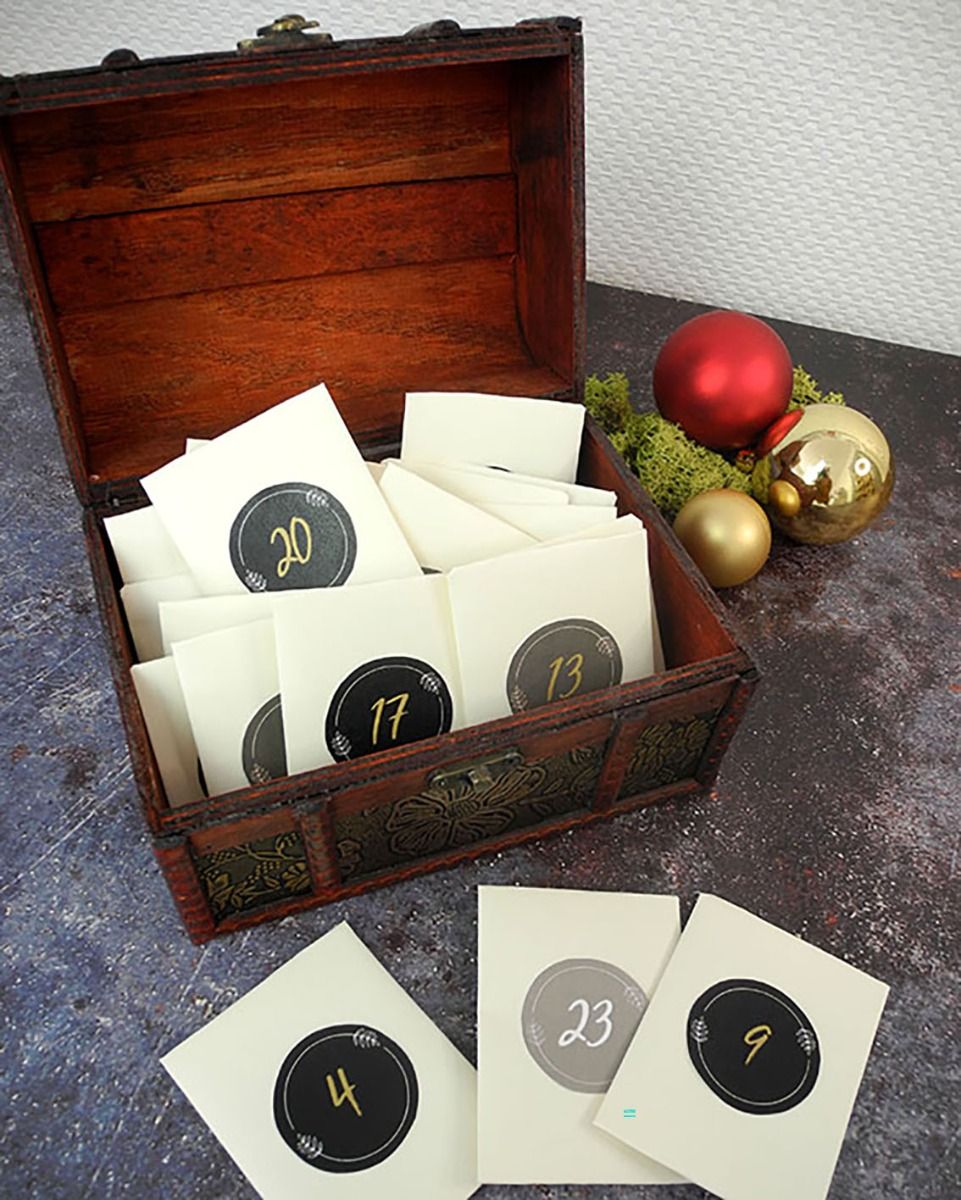 Tee Adventskalender DIY