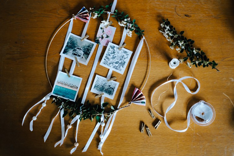 Fotoring DIY Hochzeitsgeschenk